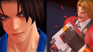 KOF ALLSTAR | Low-Poly Rugal & KIM SP Card