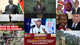 230924:UPDATES KU RUGAMBA. FATSHI MURI UNGA NEW-YORK. M7 NGO NAPIMWE MU MUTWE. INAMA YA RUSESABAGINA