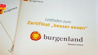 100% "besser essen" - Neue Initiative im Burgenland