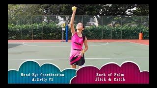 #LearnNetball: Hand-Eye Coordination Activities Episode 1