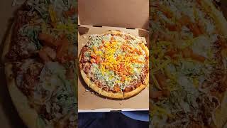 Pizza inn taco pizza and chocolate chip pizza #viral #pizza #food