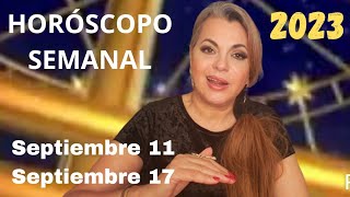 🔮 Entra Ahora: HORÓSCOPO SEMANAL DESDE EL 11 AL 17 DE SEPTIEMBRE 2023. LUNA NUEVA + TAROT + MERCURIO