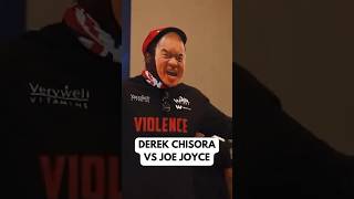 Derek Chisora comes out as Zhilei Zhang at the Joe Joyce weigh-in! #boxing #heavyweight