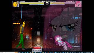 MUGEN: Franko (Me) vs Pinkamena