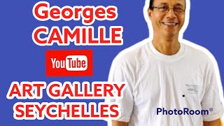 My Best emotional artistic meeting with Georges Camille Art Gallery Seychelles