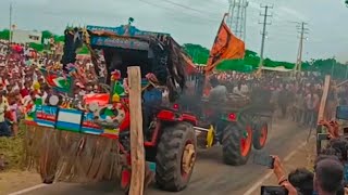 ರೆಡ್ಡಿ ಹುಲಿ 🐯 ⚡ ನಾಗನೂರು ದಾದಾ ⚡💥full competition ⚡💥Uttar Karnataka tractors  like and subscribe⚡💥🐯🚜🎊