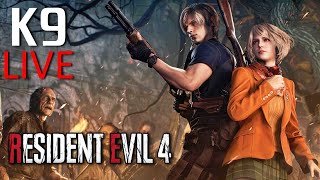 Resident Evil 4 Remake K9 LIVE Part 11 -  🛑 😨