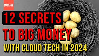 12 Best Ways to Make Money with Cloud Technology in 2024 | Make money anywhere #makemoneyanywhere