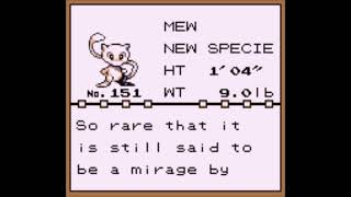 I caught Mew in Pokémon Red! (no cheats)