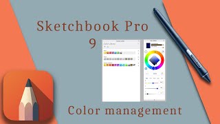 Sketchbook Pro 9.0 -  Color Management review and tutorial