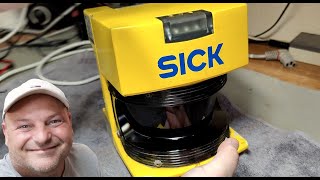 Sick 2D proximity laser scanner PLS 101-312 from 2000 teardown