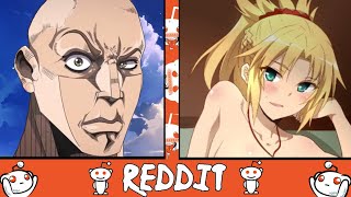 Anime VS Reddit  (The rock reaction meme) Part #136