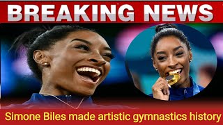 Two months ago, Simone Biles made artistic gymnastics history at Paris 2024, becoming.Top news.