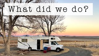 We purchased an RV!