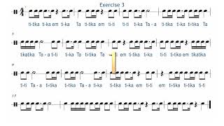 BASIC RHYTHM TO IMPROVE SIGHT READING #musiclessons