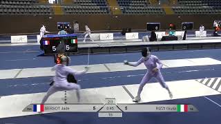 Fujairah World Cup 2024 SWE - L8 - Jade Sersot FRA v Giulia Rizzi ITA