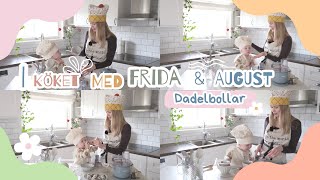 I köket med Frida och August - DADELBOLLAR