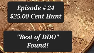 Episode 24 it's a $25.00 Lincoln Cent Hunt!!! #coinrollhunting #coin