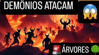 🚨😱D3M0N10S CAUSAM DESTRUIÇÃO🌳NA SERRA -ES COMPARTILHEM