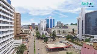 Kampala City Under lockdown Aerial view| Safarishare.co