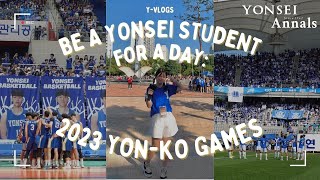 [Y-Vlogs] Be a Yonsei University Student for a day: 2023 Yonsei-Korea Games