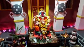 best decoration at savarshe during ganesh chaturathi || at sanchit gaonkar place