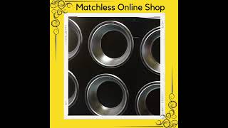 Muffin Tray Muffin Pan Aluminium Anodized 6 Cup - Matchless Online Shop -www.matchlessonlineshop.com