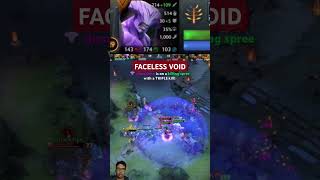 Crazy Faceless Void RAMPAGE !!! #dota2short #dota2 #shotrs