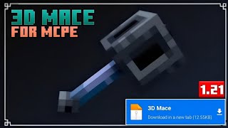 3D Mace For Mcpe 1.21 | MediaFire Download