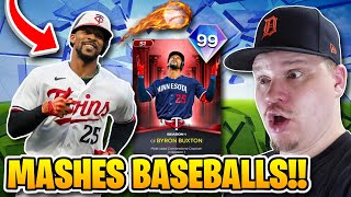 99 BYRON BUXTON IS HERE AND HE MASHES BASEBALLS!! - MLB The Show 24 - Diamond Dynasty