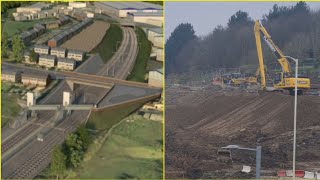 Huge earthworks to transform Deighton Station for TRU