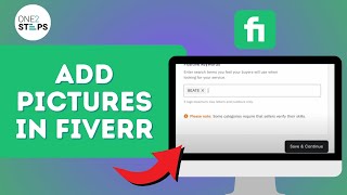 How to Add Pictures in Fiverr 2024 (EASY!) | Fiverr Tutorial