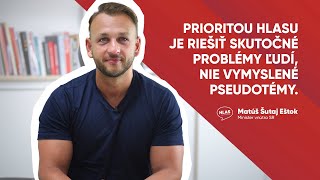 PRIORITOU HLASU JE RIEŠIŤ SKUTOČNÉ PROBLÉMY ĽUDÍ, NIE VYMYSLENÉ PSEUDOTÉMY.