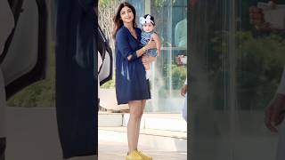 Shilpa Shetty Daughter with Samisha Shetty #shilpashetty #ytshort #shorts #couple