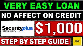 HOW TO GET $1000 INSTANT LOAN WITH BAD CREDIT? No Affect On Credit | Security Plus Loan CREDIT OAKS