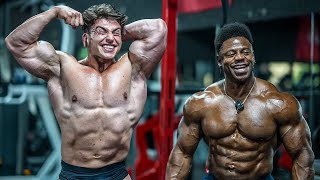 Breon Ansley sieht mich beim Mr. Olympia!