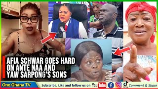 Afia Schwar F!res Ante Naa Over Yaw Sarpong And Wife’s Issue