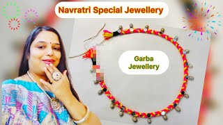 Festival Special Jewellery Making Idea / Garba Jewellery Handmade/ Dandia Jewellery DIY