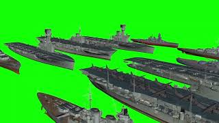 Majestic Aircraft Carrier Formation: #GreenScreenChallenge