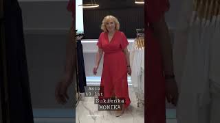 Sukienka szyfonowa MONIKA #dress #moda #plussize #fashion #stylist #elegant #model #shortsvideo