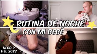 MI VIDA EN USA 🇺🇸 | Una noche con un recién nacido 100 % real