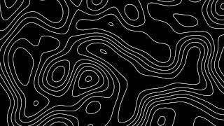 Black Topographic Motion Background 4K HD No Copyright Free To Use