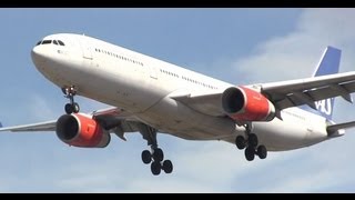 SAS A330-300 Landing at Chicago O'Hare