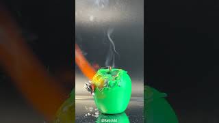 THE MOST Satisfying Burning Apple 🔥🍏 Video You've Ever Seen!