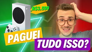 COMPREI o Xbox SERIES S !!! - Unboxing