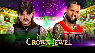 Dominik Mysterio vs Jimmy Uso Full Match WWE Crown Jewel 2024 Highlights