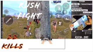 [22 Kills] Pan Them When Enemy Rushes || Athena PUBG Mobile