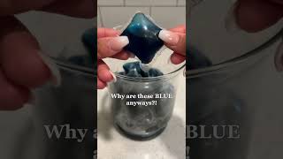 Laundry Detergent Pods - Why are they BLUE anyway?