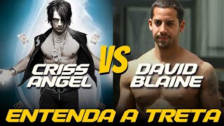 TRETA e EXPOSED! Criss Angel DETONA David Blaine em podcast (quem ta errado?)