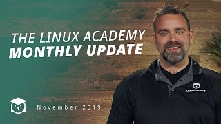 Anthony's back with a bunch of new courses | Monthly Update – November 2019